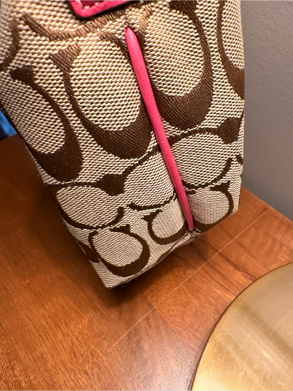 Coach Mini Floral Appliqué Handbag - Picture 6 of 10
